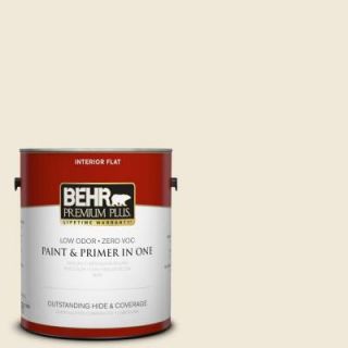 BEHR Premium Plus 1 gal. #GR W13 Polished Marble Flat Interior Paint 105001