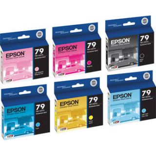Epson 79 Ink Six Cartridge Set for Stylus 1400 & Artisan