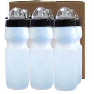 Augason Farms Emergency Food Pull Top Water Bottle with Filter, 6 count