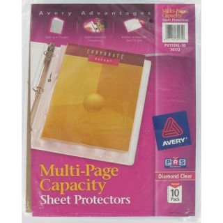 10 Count Multi Page Capacity Sheet Protector