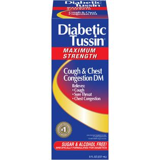 Diabetic Tussin DM Maximum Strength Liquid Cough & Chest Congestion
