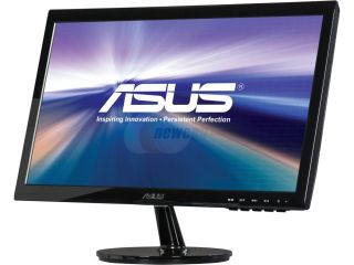 ASUS VS207T P Black 19.5" 5ms Widescreen LED Backlight LCD Monitor 250 cd/m2 80,000,000:1 Built in Speakers