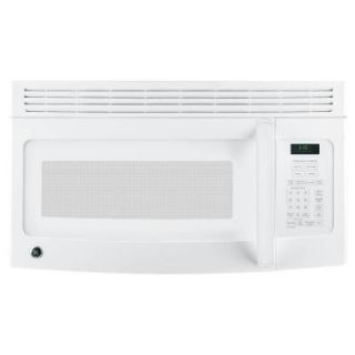 GE 1.5 cu. ft. Over the Range Microwave with Recirculating Venting in White JNM3151DFWW